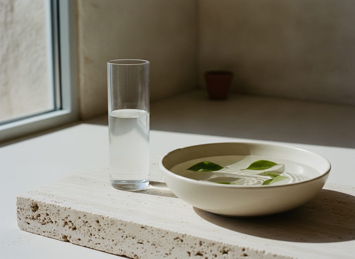 Essence Fraîche Équilibre — mise en scène ambiance naturelle