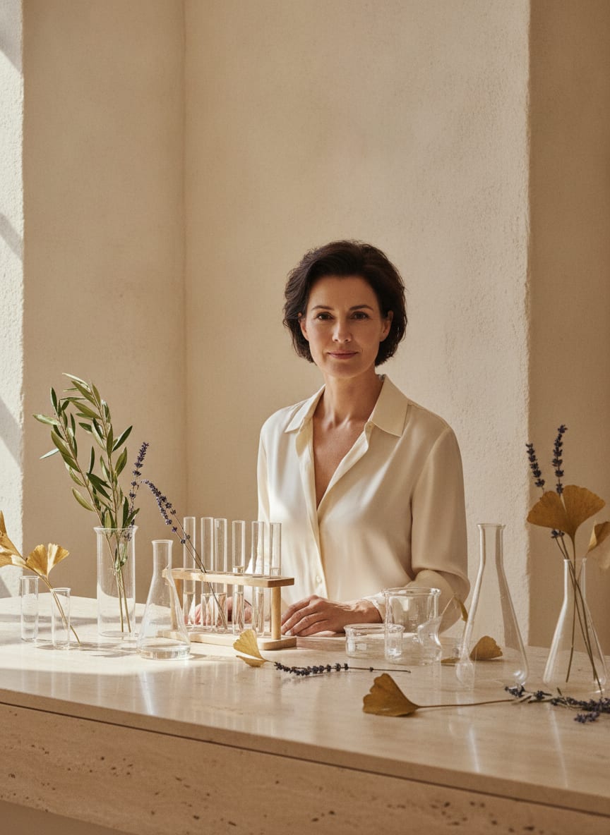 Élise Vaneau, fondatrice et directrice de la formulation chez ORVÉA